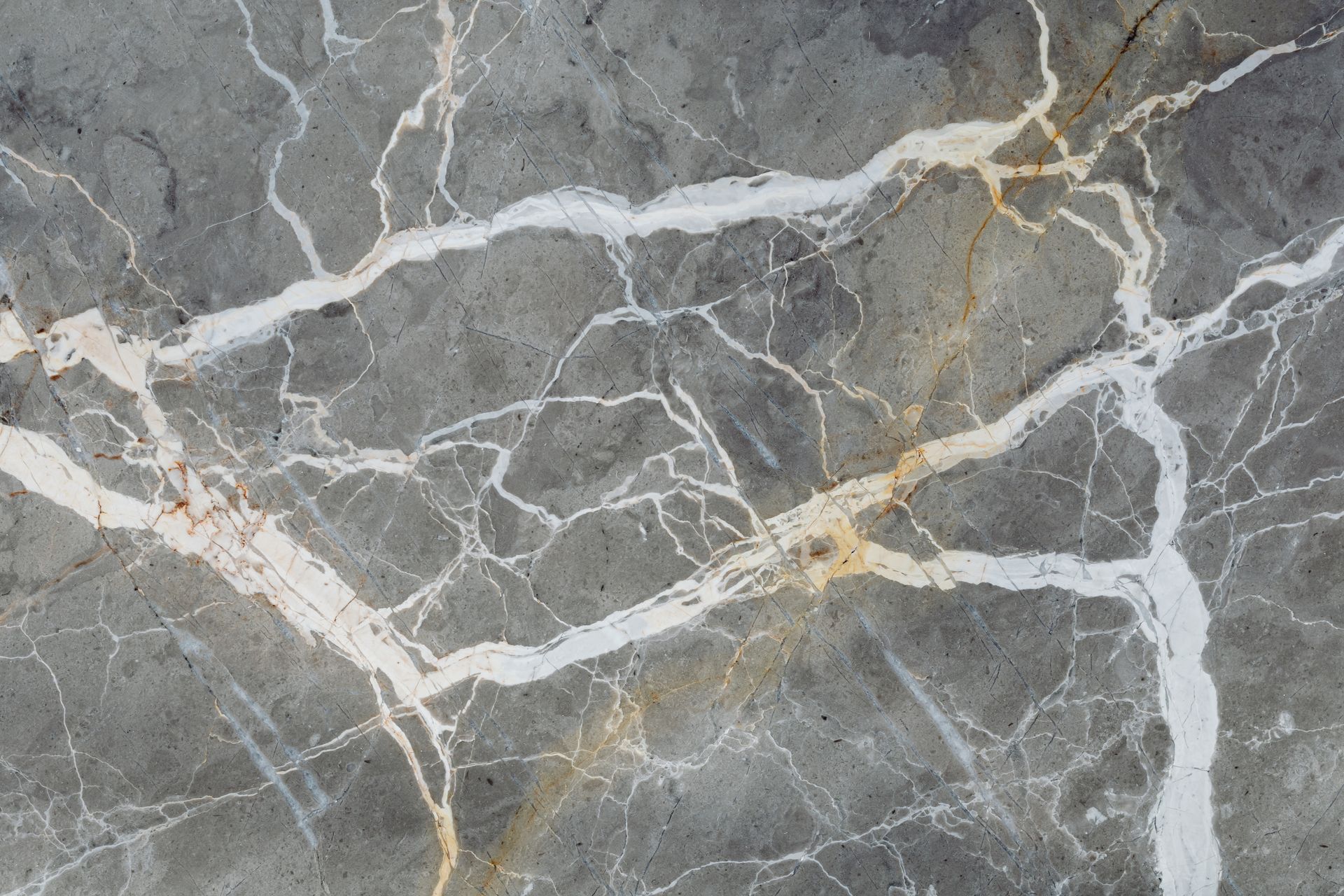Naturstein-Waschtische in Serienfertigung, Marmorplatte von oben fotografiert
